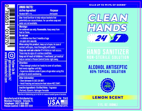 Hand Sanitizer packaging