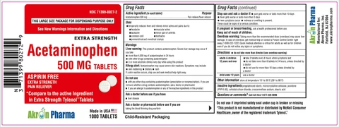 ACETAMINOPHEN 포장