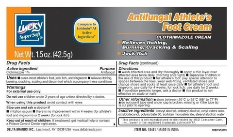 Lucky SuperSoftAthletes Foot packaging