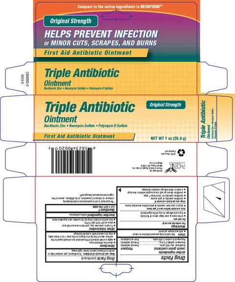 Triple Antibiotic packaging