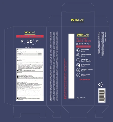 WIKLAR UV COVER SHIELD packaging