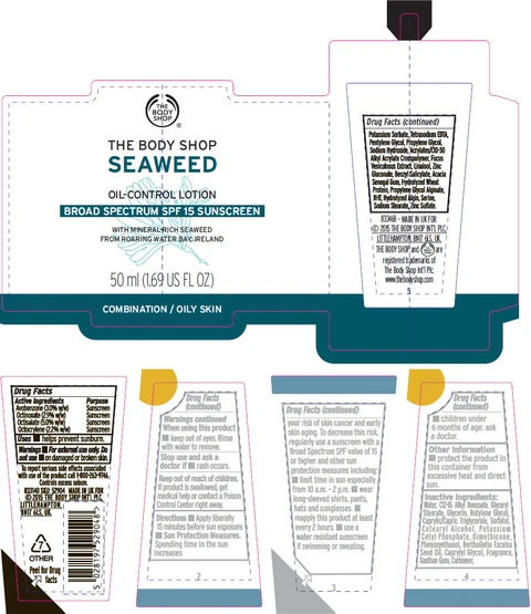 Seaweed Oil-Control SPF 15 포장