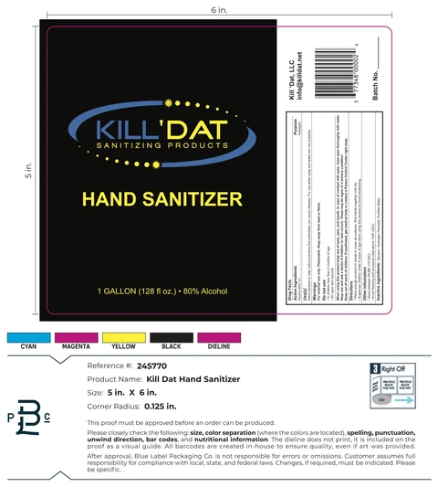 Kill Dat 포장