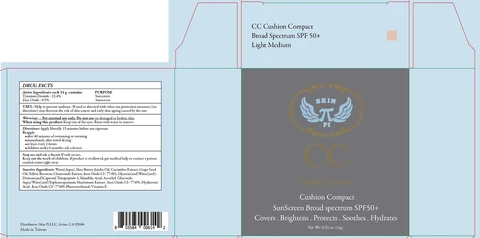 CC Cushion Compact SunScreen - light / medium packaging