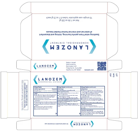 LANOZEM HEMORRHOIDAL packaging