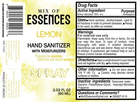 Hand Sanitizer packaging