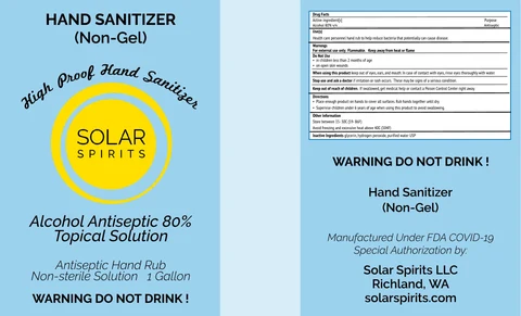 3785 ml Label