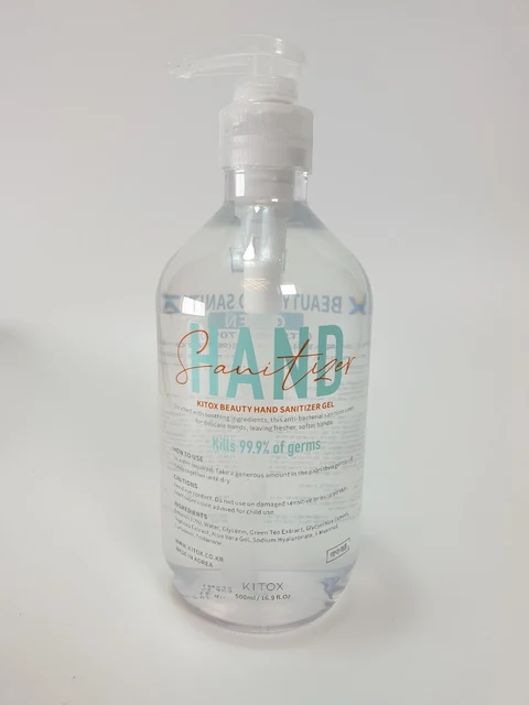 KITOX Beauty Green Hand Sanitizer Gel 포장