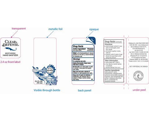 Clear Defense packaging