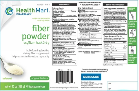 Bulk-forming Laxative packaging
