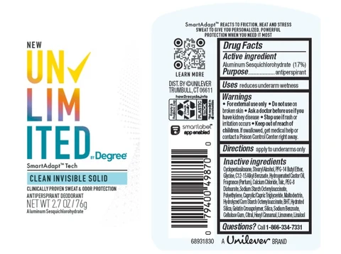 Unlimited by Degree 포장