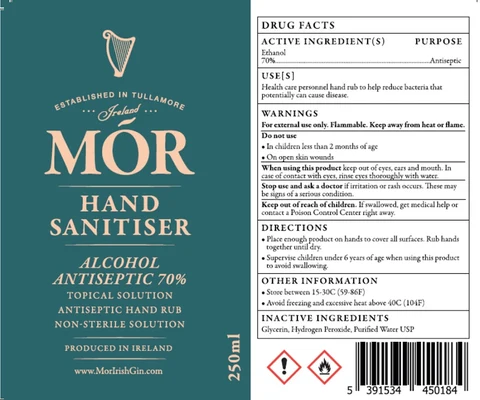 MOR HAND SANITIZER 포장