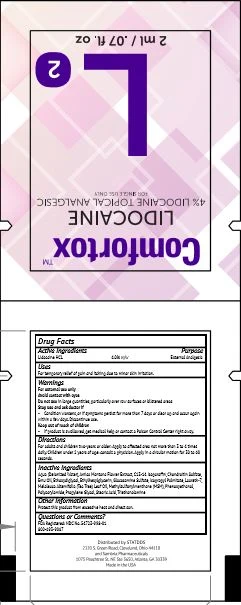 Comfortox Lidocaine 포장