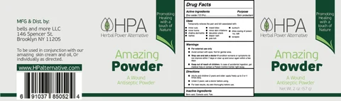 Herbal Power AlternativeAmazing Powder Wound Antiseptic 포장