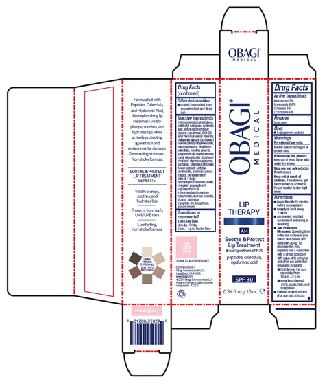 Lip Therapy Soothe and Protect Lip Treatment Broad Spectrum SPF 30 packaging
