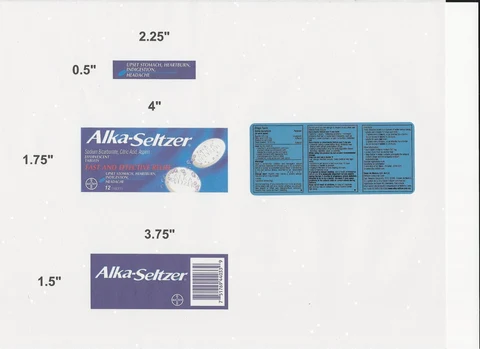 Alka Seltzer 포장