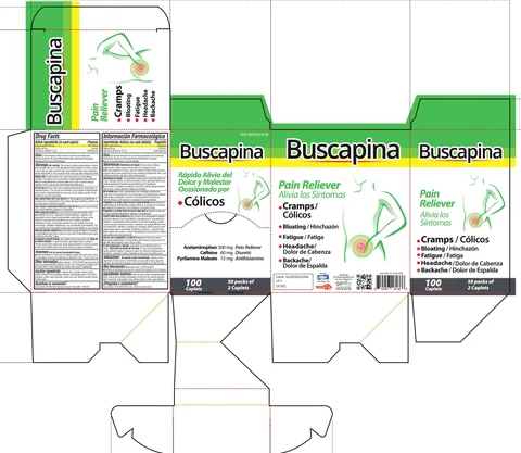 Buscapina packaging