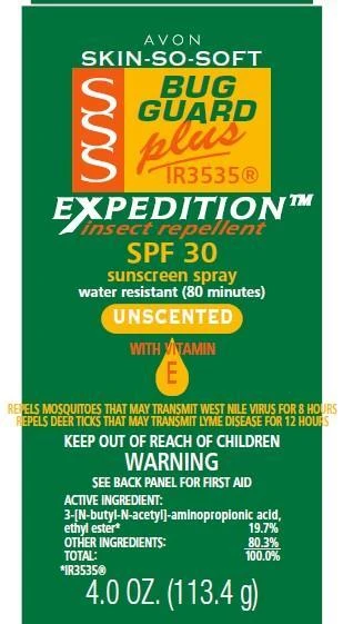 Skin So Soft Bug Guard Plus IR3535Expedition Insect Repellent Sunscreen packaging