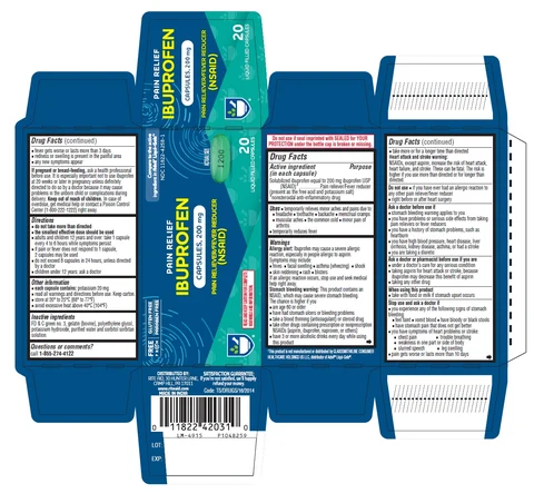 PACKAGE LABEL-PRINCIPAL DISPLAY PANEL - 200 mg (40 Capsules Container Carton)