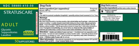 Stratuscare Adult Glycerin packaging