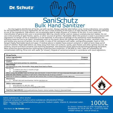 Sani Schutz 포장