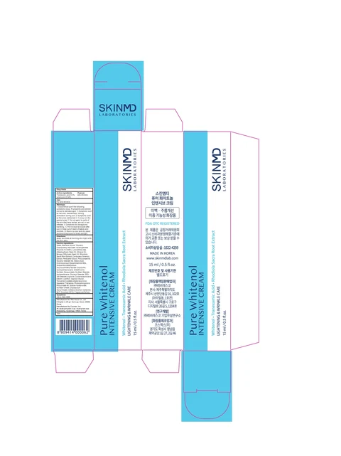 SKINMD LABORATORIES PURE WHITENOL INTENSIVE 포장