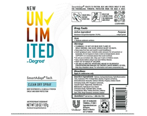 Unlimited by Degree 포장