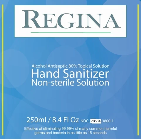 Hand Sanitizer packaging