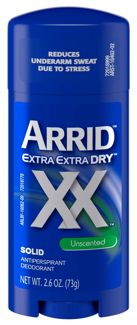 Arrid Extra Extra Dry Unscented Solid 포장