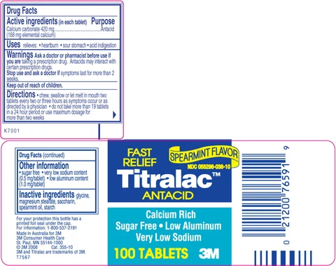 Titralac packaging