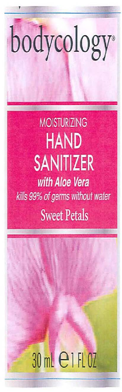 BodycologySweet Petals Hand Sanitizer 포장