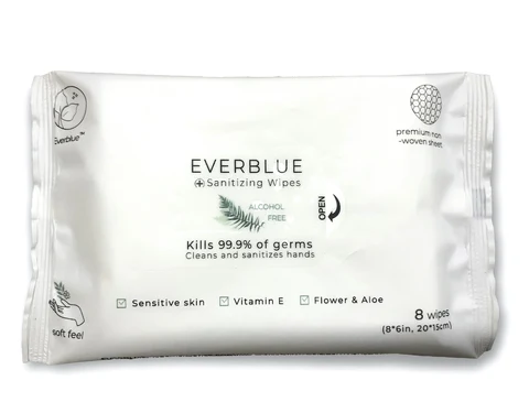Sanitizing Wipes 포장