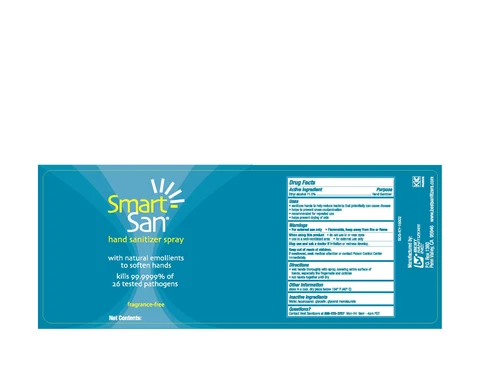 SMART SAN HAND SANITIZER FRAGRANCE-FREE 포장