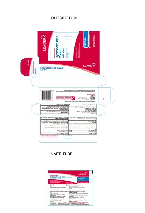 Hydrocortisone Cream with Aloe 포장