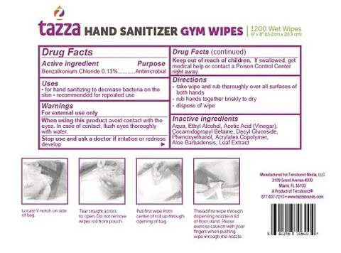 Gym Wipes DF