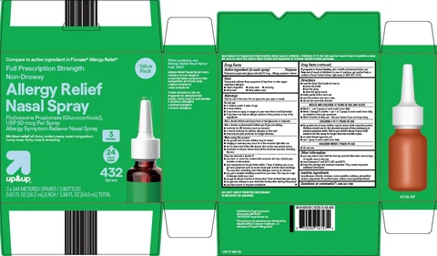 Up and Up Allergy Relief Nasal 포장