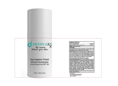 Stay Ageless Tinted Mineral Sunscreen Broad Spectrum SPF30 packaging