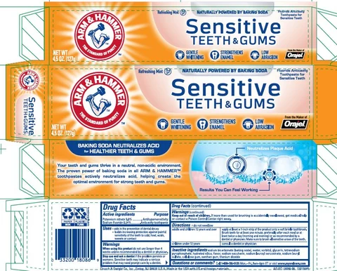 Sensitive Teeth and Gums 포장