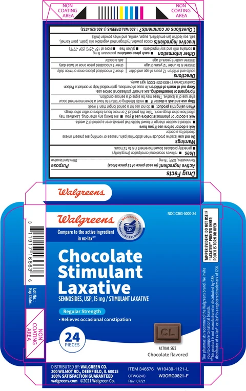 Chocolated Laxative packaging
