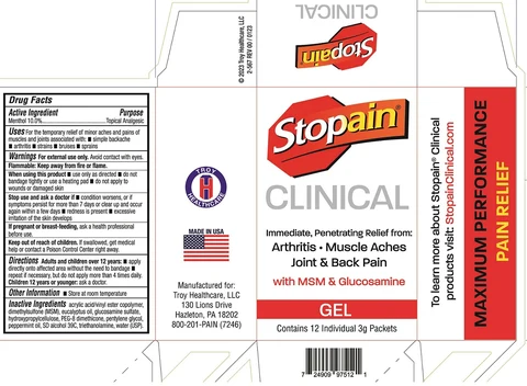 Stopain Clinical packaging