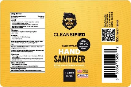 Cleansified 포장