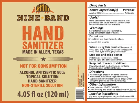Hand Sanitizer packaging