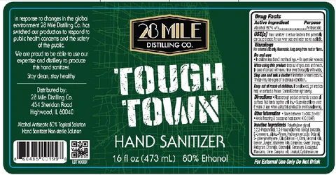 Tough town Hand Sanitizer 포장