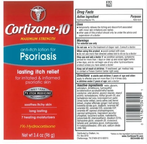 Cortizone 10 for Psoriasis 포장