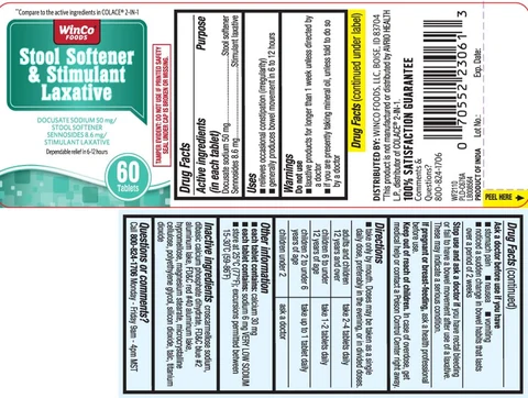 Stool Softener Laxative packaging