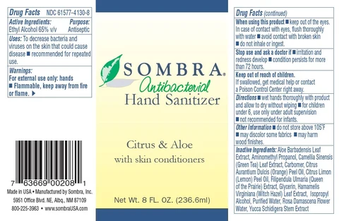SOMBRA ANTIBACTERIAL HAND SANITIZER 포장