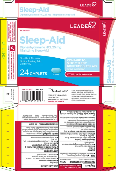 Sleep Aid packaging