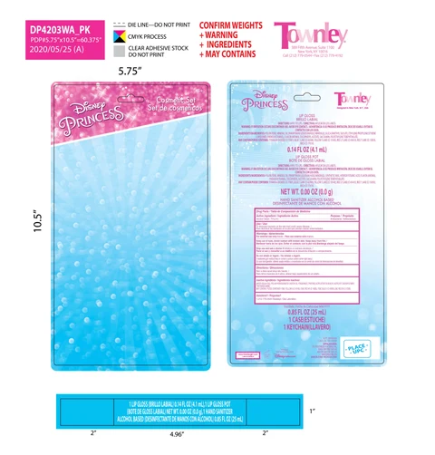 DP strawberry scented hand sanitizer01 포장