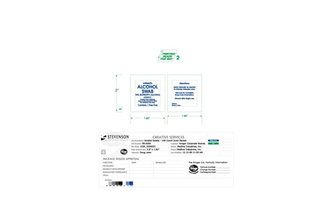 Isopropyl Alcohol packaging