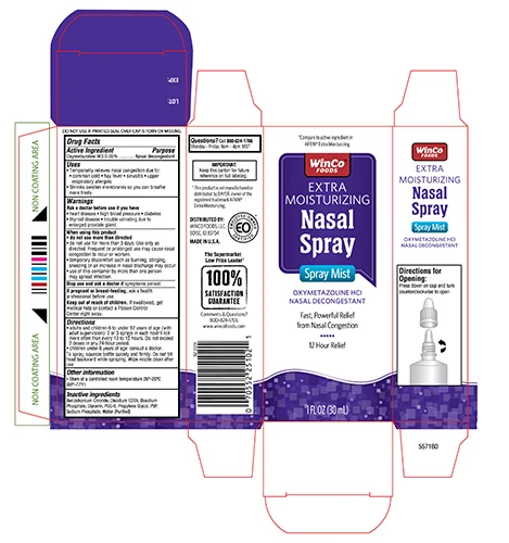 12 Hour Nasal Decongestant Extra Moisturizing 포장